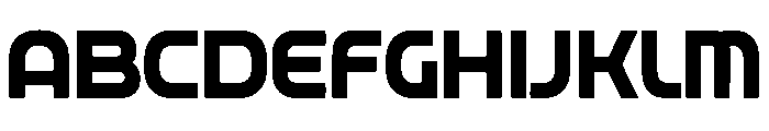 Tronexa Font UPPERCASE