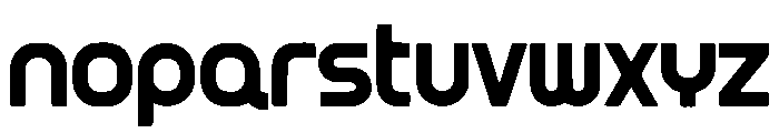 Tronexa Font LOWERCASE