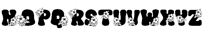 Tropi Font LOWERCASE