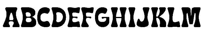 Tropic Sundae Font UPPERCASE