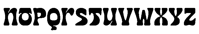 Tropic Sundae Font LOWERCASE