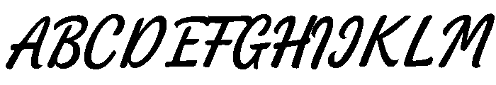 Tropica Marisol Script Regular Font UPPERCASE