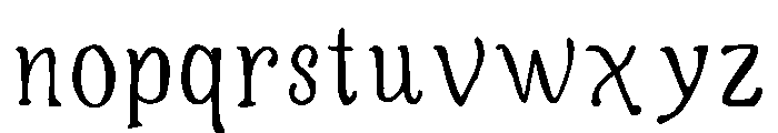 Tropica Vibes Regular Font LOWERCASE