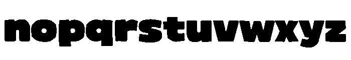 Tropical Beat Font LOWERCASE