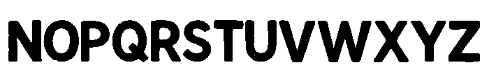 Tropical Doodle Font UPPERCASE