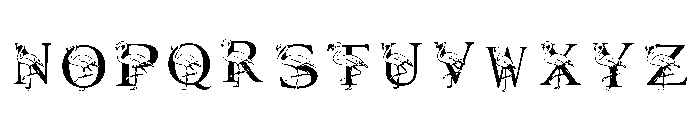 Tropical Flamingo Regular Font LOWERCASE