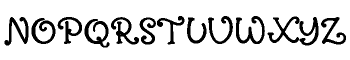 Tropical Mojito Regular Font UPPERCASE