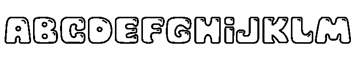 Tropical Soda Outline Shine FONT