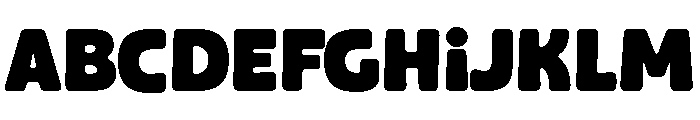 Tropical Sunlight Font UPPERCASE