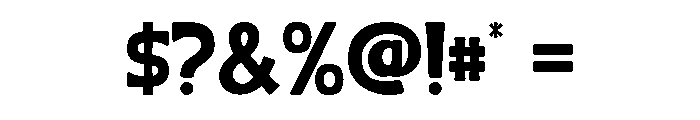 Tropical Sunshine Regular Font OTHER CHARS