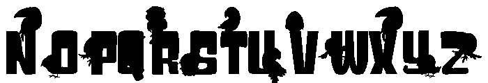 Tropical Tweets CF Font UPPERCASE