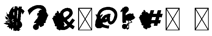 Tropical Vibes CF Font OTHER CHARS
