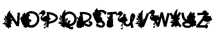 Tropical Vibes CF Font LOWERCASE
