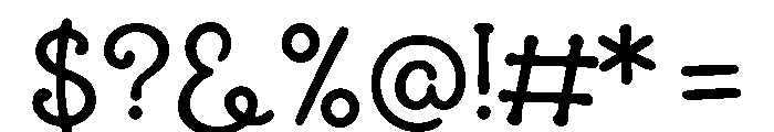 TropicalMojito-Regular Font OTHER CHARS