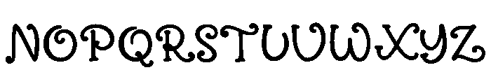 TropicalMojito-Regular Font UPPERCASE