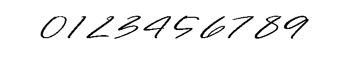Tropicalist Italic Font OTHER CHARS