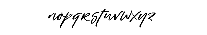 Tropicalist Font LOWERCASE
