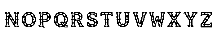 Trout Regular Font UPPERCASE