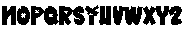 Truck Pickup Font UPPERCASE
