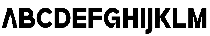 True Ethic Bold Font UPPERCASE
