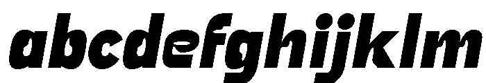 True Ethic Extra Bold Italic FONT