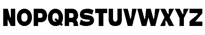 True Ethic Extra Bold Font UPPERCASE