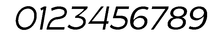 True Ethic Italic Font OTHER CHARS