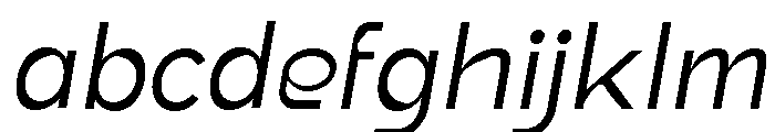 True Ethic Italic FONT