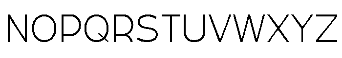 True Ethic Light Font UPPERCASE