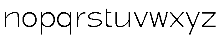True Ethic Light Font LOWERCASE