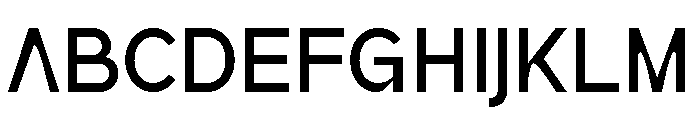 True Ethic Medium Font UPPERCASE