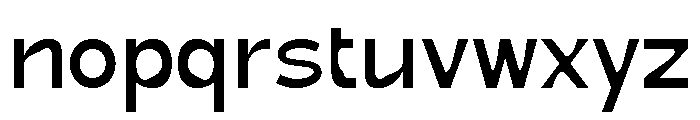 True Ethic Medium Font LOWERCASE