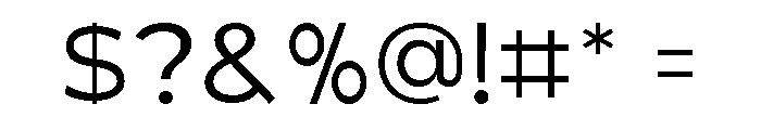 True Ethic Regular Font OTHER CHARS