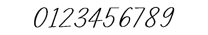 TrueBlush Font OTHER CHARS