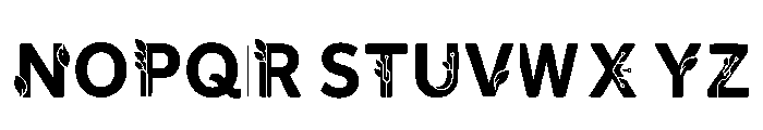 Truly Regular Font LOWERCASE