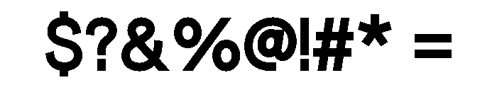 Truncheon Bold Font OTHER CHARS