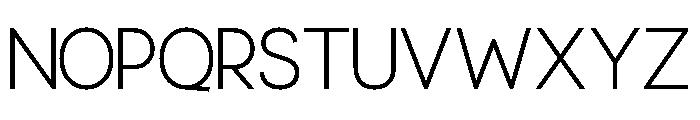 Truncheon Light Font LOWERCASE