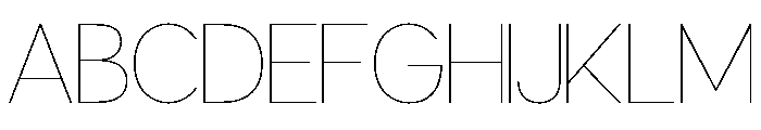 Truncheon Thin FONT