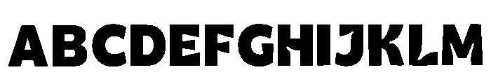 Trunk Regular Font UPPERCASE
