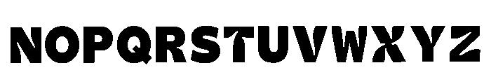 Trunk Regular Font UPPERCASE
