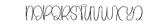Trushme Font UPPERCASE
