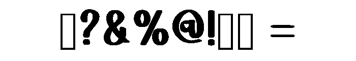 Trust Beloved Regular Font OTHER CHARS