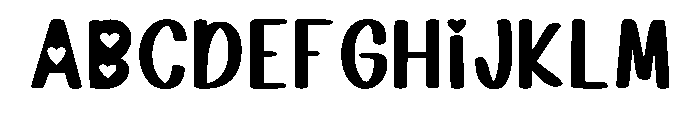Trust Beloved Regular Font UPPERCASE