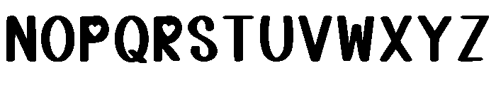 Trust Beloved Regular Font UPPERCASE