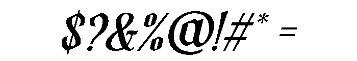 Trust Parade Regular Font OTHER CHARS