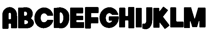 Truth Dare Font UPPERCASE