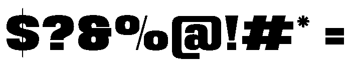 Truth Regular Font OTHER CHARS