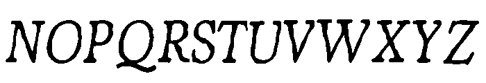 Truthscript Font UPPERCASE