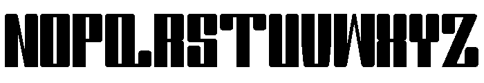 Tryone Regular Font UPPERCASE