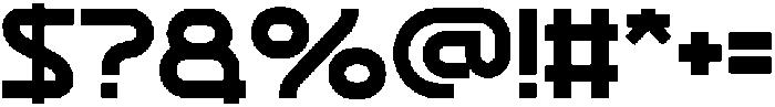 TRADER Regular otf (400) Font OTHER CHARS